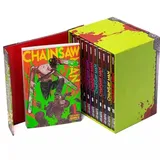 Capa de Chainsaw Man, box Vols. 1 a 11